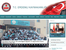Tablet Screenshot of erdemli.gov.tr