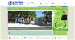 Desktop Screenshot of erdemli.bel.tr