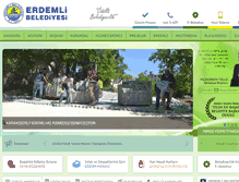 Tablet Screenshot of erdemli.bel.tr
